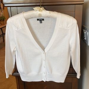 White Cardigan